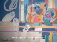 Anna Zygmunt Art - Frivolous  Cm 60 X 80 Oils 2012 - Oil On Canvas