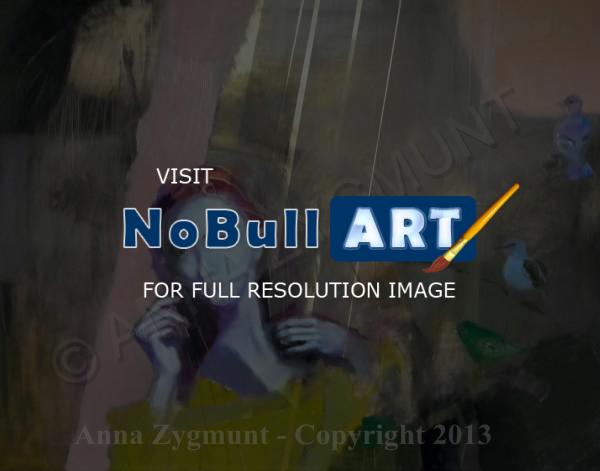 Anna Zygmunt Art - Nostalgy 2012 Oil On Canvas - Oil On Canvas