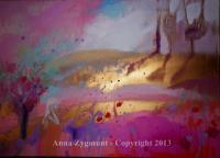 Expecting Soon 2012 - Oil On Canvas Paintings - By Anna Zygmunt, Abstract Painting Artist