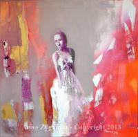 Anna Zygmunt Art - Fragments Of A Dream 2013 Oil On Canvas Cm60X60 - Oil On Canvas