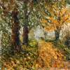 Landscape Painting Wood 167 Rybakow Valery - Oil On Canvas Paintings - By Valery Rybakow, Impasto Impressionism Painting Artist
