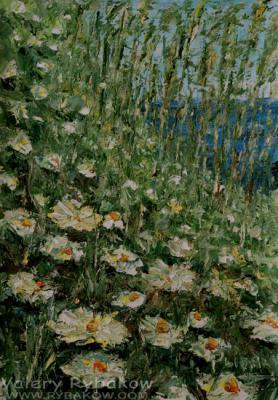 Wwwrybakowcom - Memoirs On Summer Artist Valery Rybakow - Oil On Canvas