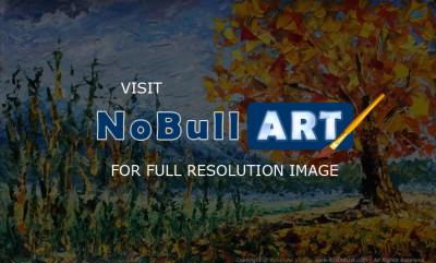 Wwwrybakowcom - Autumn Oil Painting For Sale Autumn Mood Artist Rybakow - Oil On Canvas