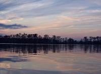 Sunset Over Perquimans - Digital Photography - By Chirleen Evans, Waterscapes Photography Artist