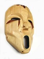 Visions - Wooden Mask-War Gry - Wooden Sculptures