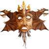 Wooden Mask-King - Wooden Sculptures Sculptures - By Vladislav Noxoff, Pop Art Sculpture Artist