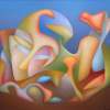 Touch Of Illusion 3 - Oil On Coated Hardboard Paintings - By Orest Dubay, Abstract Painting Artist