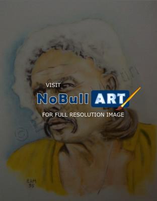 Historical - Yul Brynner As Taras Bulba - Oil On Canvas Board