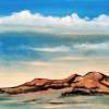 Eildon Hills - Oil On Hardboard Paintings - By Edward Martin, Landscape Painting Artist
