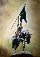 Victory Hornshole 1514 - Oil On Hardboard Paintings - By Edward Martin, Figurative Painting Artist