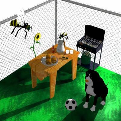 3D Images - Perfect Picnic - Carrara 3D