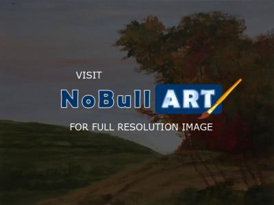 Oil Landscapes - Spring Trees - Oil