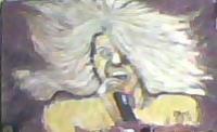 Singing - Acrylic Paintings - By P Hock, Expressonist Painting Artist
