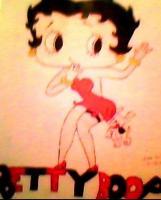 Characters - Betty Boop - Pencil  Paper
