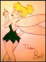 Characters - Tinker Bell - Pencil  Paper