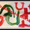 Naughts  Crosses - Paint  Paper Paintings - By Chloe Sheriff, Straight Painting Artist