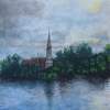 Copenhagen - Watercolor Paintings - By Jonas Alin, Impressionism Painting Artist