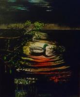 No Title - Acrylics Paintings - By Jonas Alin, Nature Painting Artist