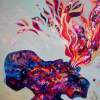 Inner Light - Acrylic On Canvas Rolled Paintings - By Sanjay Punekar, Figurative Painting Artist