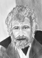 What About Tomorrow - Charcoal Drawings - By Cathy Jourdan, Portrait Drawing Artist