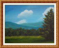 Hills - Acrylics Paintings - By Joe Labianca, Impressionism Painting Artist