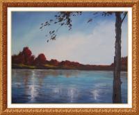 Landscapes - Lake - Acrylics
