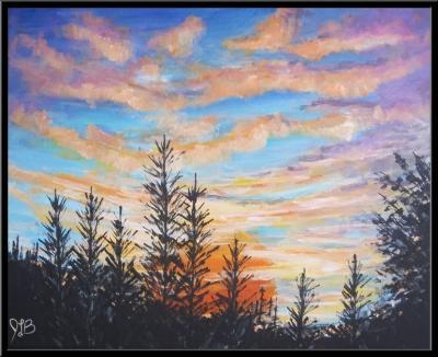 Landscapes - New Sun - Acrylics