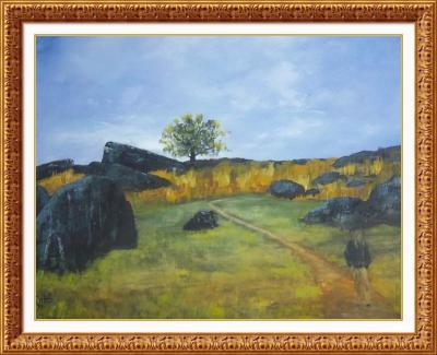 Landscapes - Devils Den - Acrylics