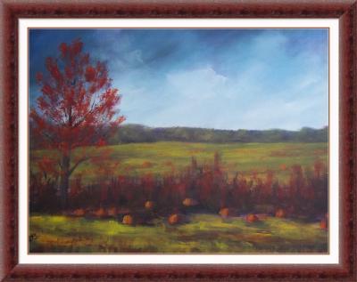 Landscapes - Pumpkins - Acrylics