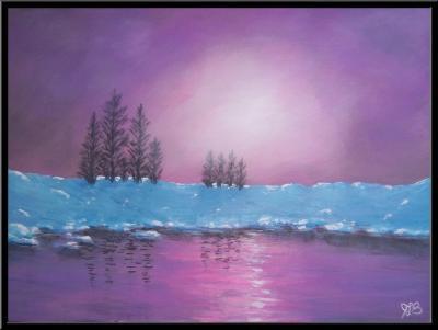 Landscapes - Glow - Acrylics