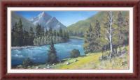 River - Acrylics Paintings - By Joe Labianca, Impressionism Painting Artist