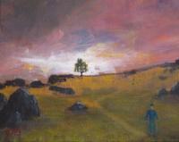 Den - Acrylics Paintings - By Joe Labianca, Impressionism Painting Artist