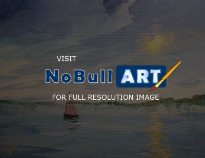 Landscapes - Boat - Acrylics