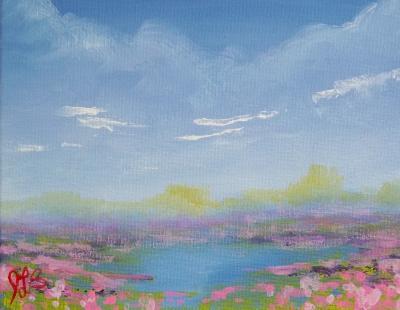 Landscapes - Spring - Acrylics