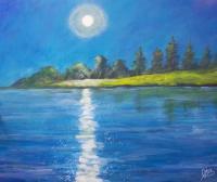 Sun - Acrylics Paintings - By Joe Labianca, Impressionism Painting Artist