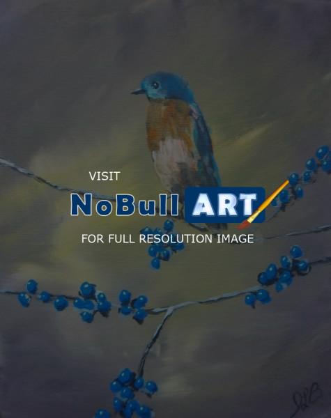 Landscapes - Bluebird - Acrylics