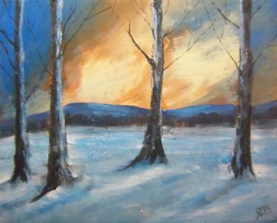 Landscapes - Trees - Acrylics