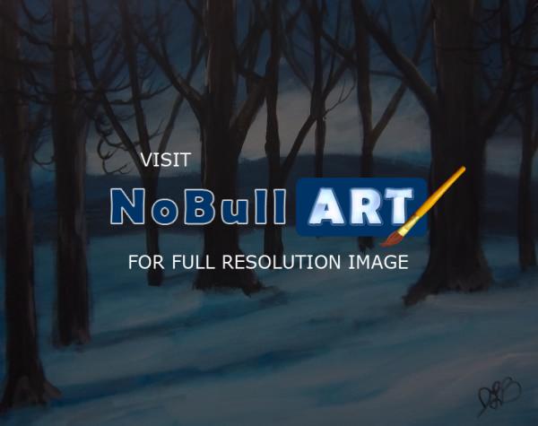 Landscapes - Snow - Acrylics