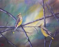 Birds - Acrylics Paintings - By Joe Labianca, Impressionism Painting Artist