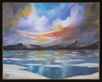 Winter - Acrylics Paintings - By Joe Labianca, Impressionism Painting Artist