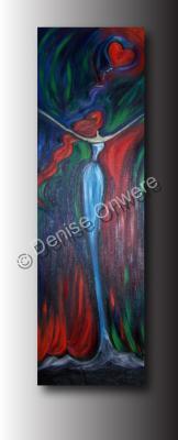 Fubar Collection - Letting Go By Denise Clayton-Onwere - Acrylic