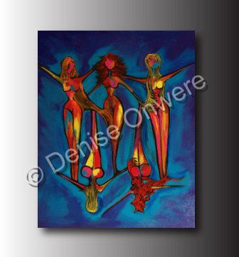 Amazing Women - 5 Women - Acrylic