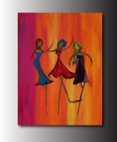 Dance - Cutting Loose By Denise Clayton-Onwere - Acrylic