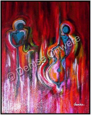 Just Jazz - Pure Duce By Denise Clayton-Onwere - Acrylic