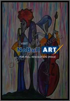 Just Jazz - Spotlight By Denise Clayton-Onwere - Oil