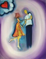 Trust By Denise Clayton-Onwere - Oil Paintings - By Denise Onwere, Abstract Painting Artist