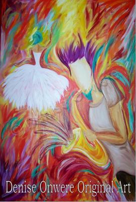 Just Jazz - Jazz And Dance By Denise Onwere - Acrylic