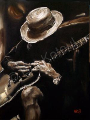 Oils - Delta Blues - Oil On Canvas