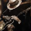 Delta Blues - Oil On Canvas Paintings - By Em Kotoul, Realism Painting Artist