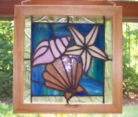 Sea Shells - Glass Glasswork - By Gabrielle Rogers, Nature Glasswork Artist